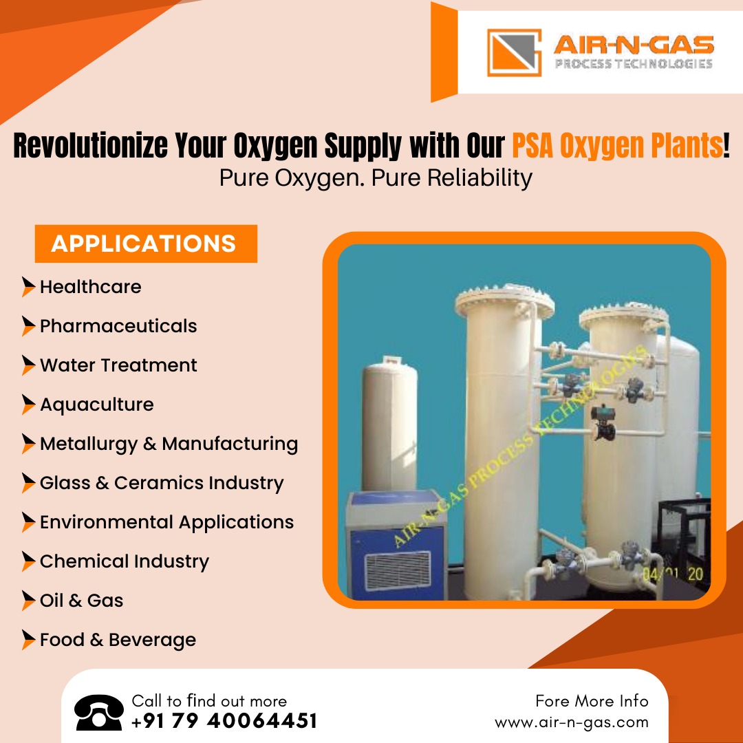 PSA Oxygen Plant