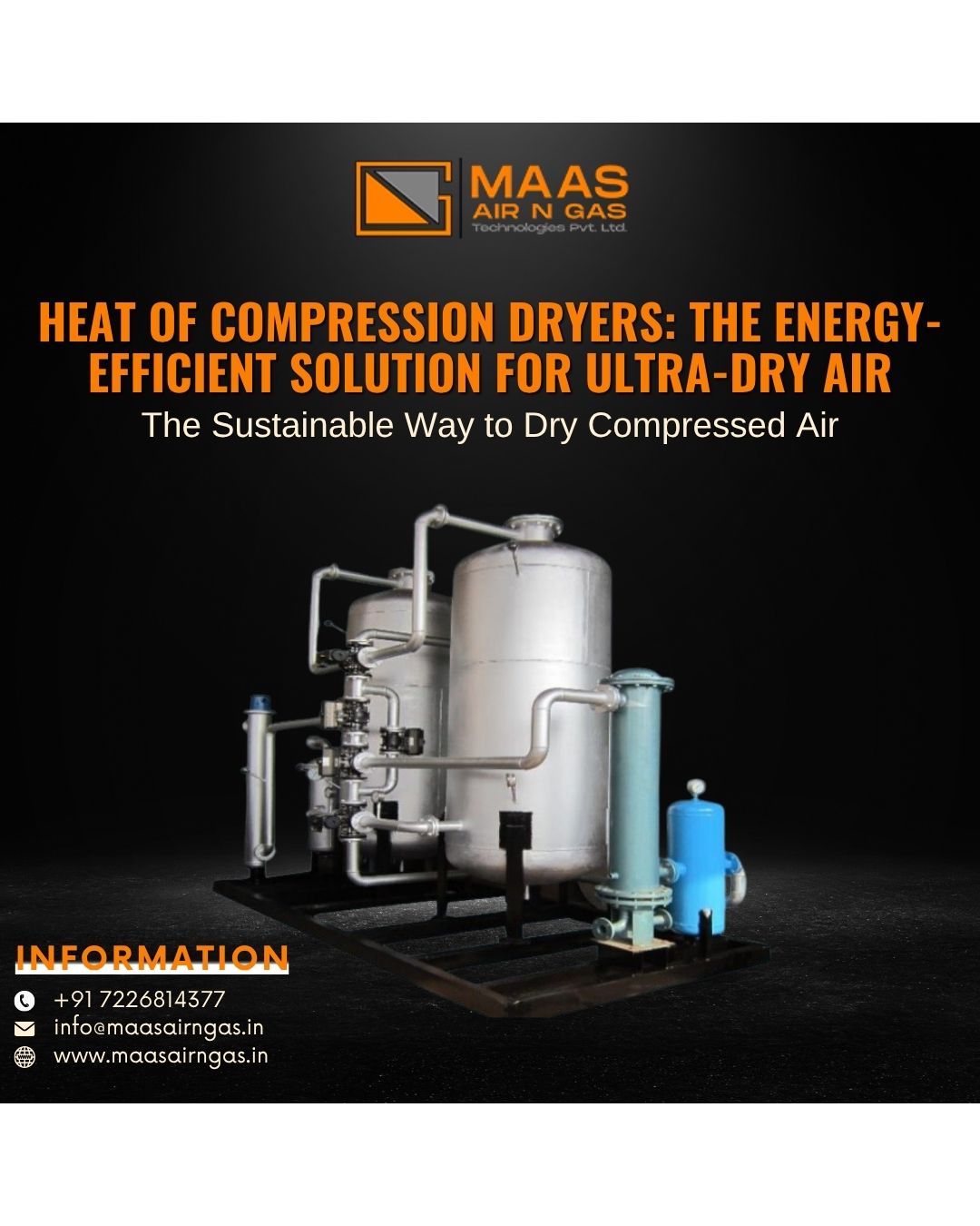 Heat of Compression Dryers: 7 Powerful Benefits of an Energy-Efficient Solution for Ultra-Dry Air