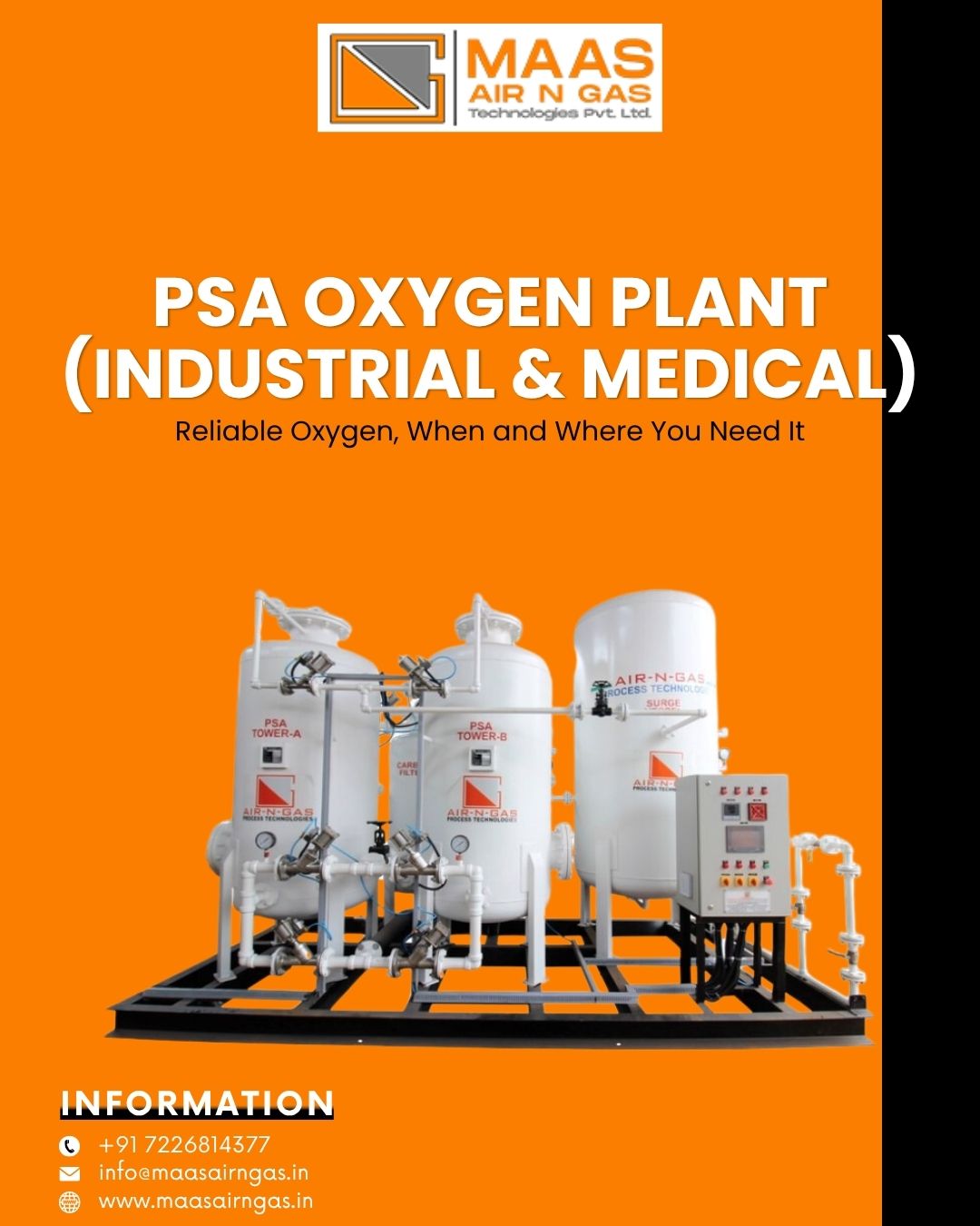 PSA Oxygen Plant: 7 Powerful Benefits of Reliable Industrial & Medical Oxygen Supply