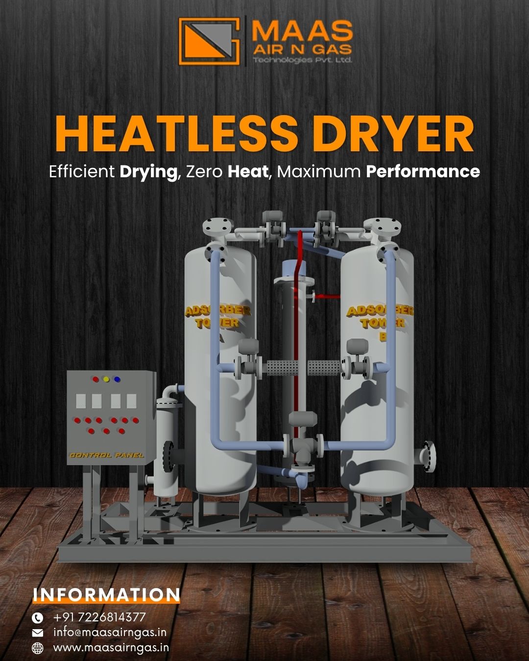 Heatless Dryer: 7 Powerful Benefits of an Efficient and Reliable Compressed Air Drying Solution
